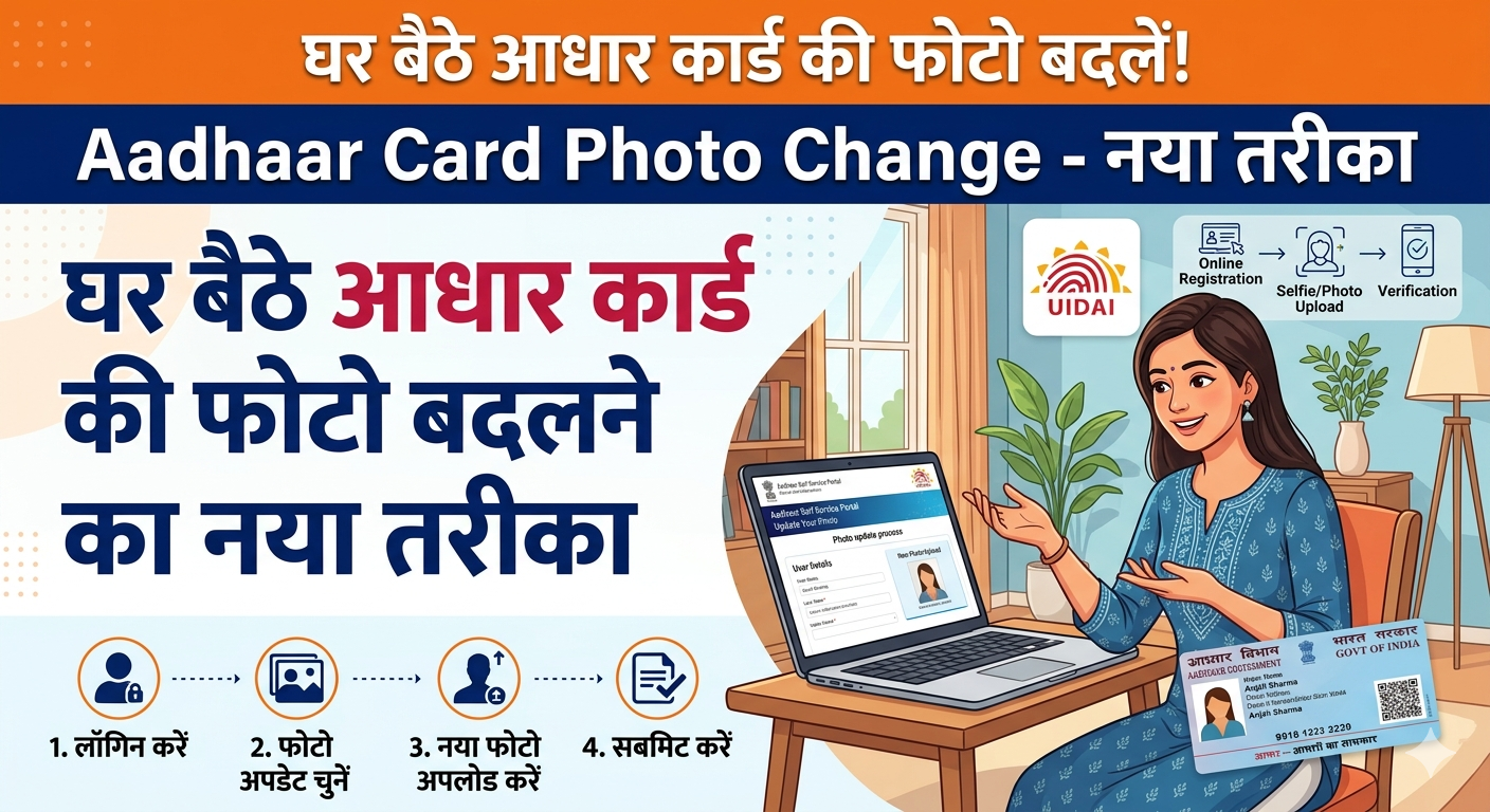 Aadhaar Card Photo Change