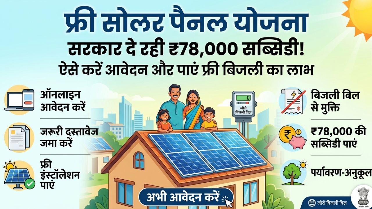 Free Solar Panel Yojana
